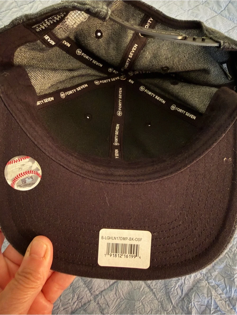’47 New York Yankees Captain  Loughlin SnapBack Hat New